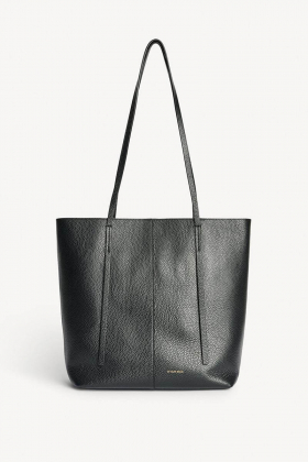 Abilso leather tote bag, Black