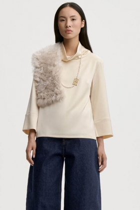 Vica blouse, French Vanilla