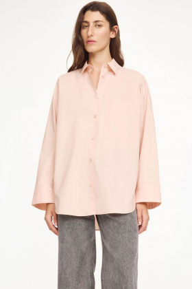 Derris organic cotton shirt, Rose dust