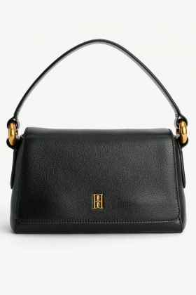 Lellie Leather Bag, Black