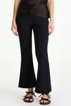 Vilanna High-Waist Trousers, Black