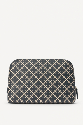 Bae Medium Cosmetics Case, Black & Cream