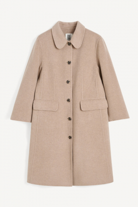 Maelle Coat, Grey Brown Melange