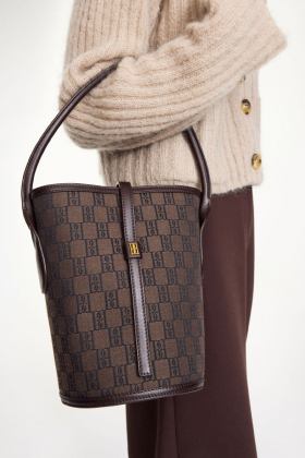 Marylle Bucket Bag, Bison
