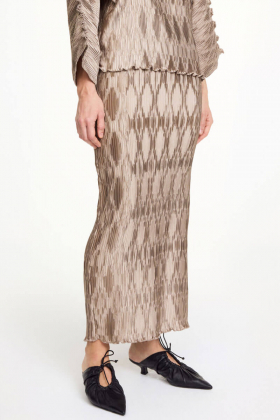 Elisas Maxi Skirt, Cobblestone