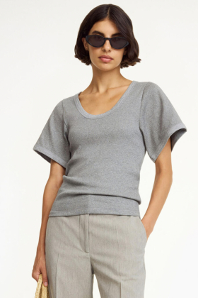 Lunai T-shirt, Grey Melange
