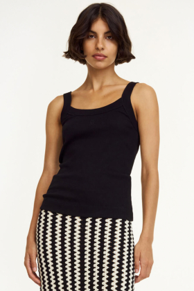 Frillio Top, Black
