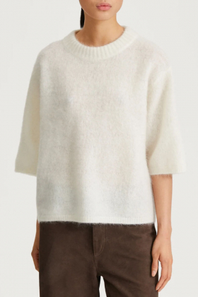 Nour Top, White
