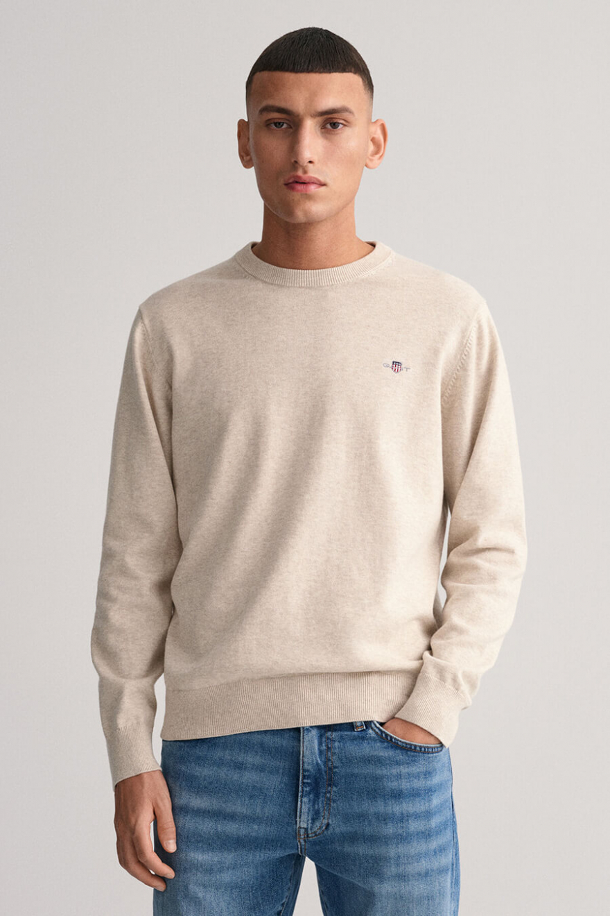 Gant c cheap neck sweatshirt