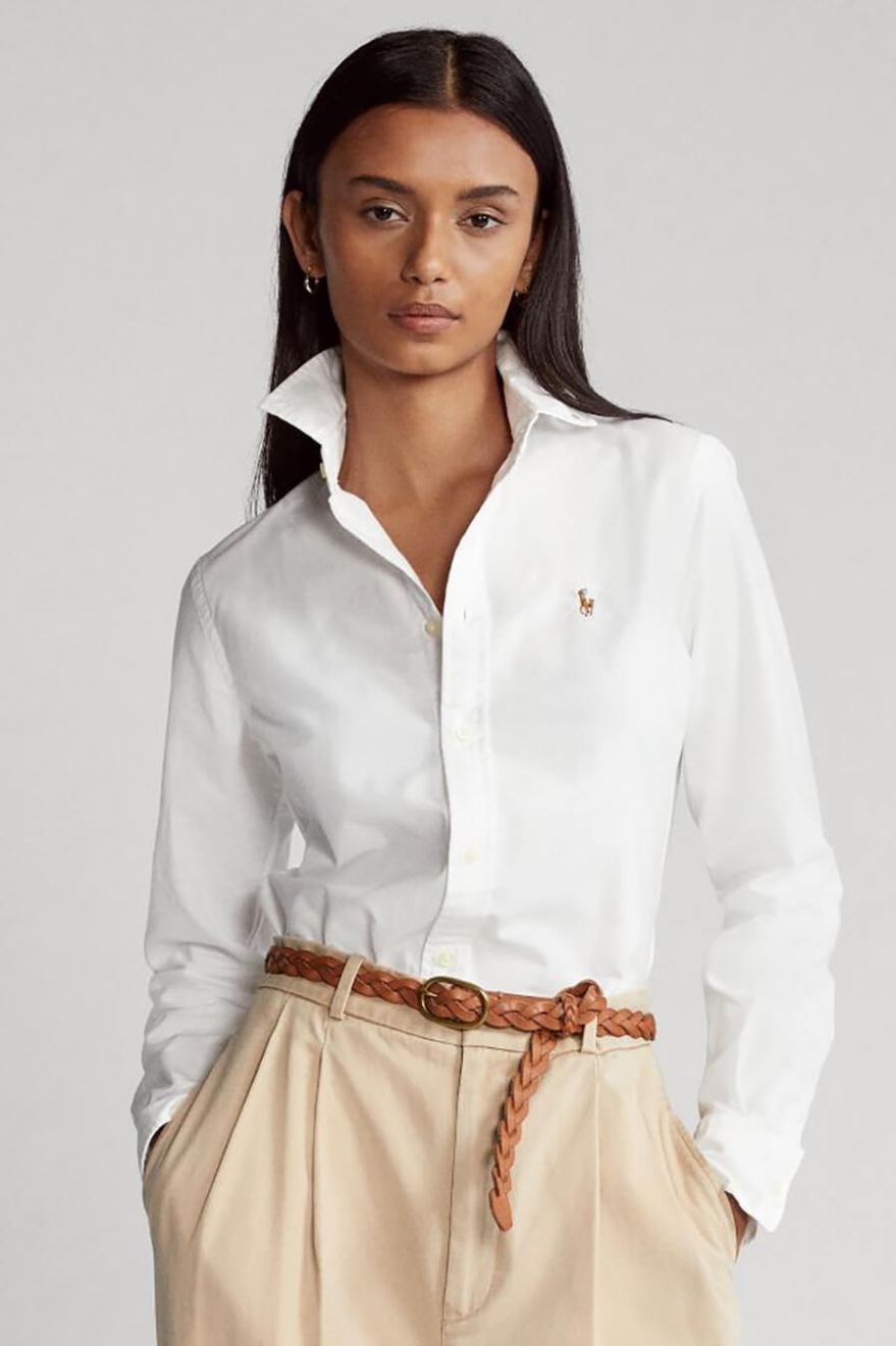 POLO RALPH LAUREN | Classic Fit Oxford Shirt, White | Shirts &