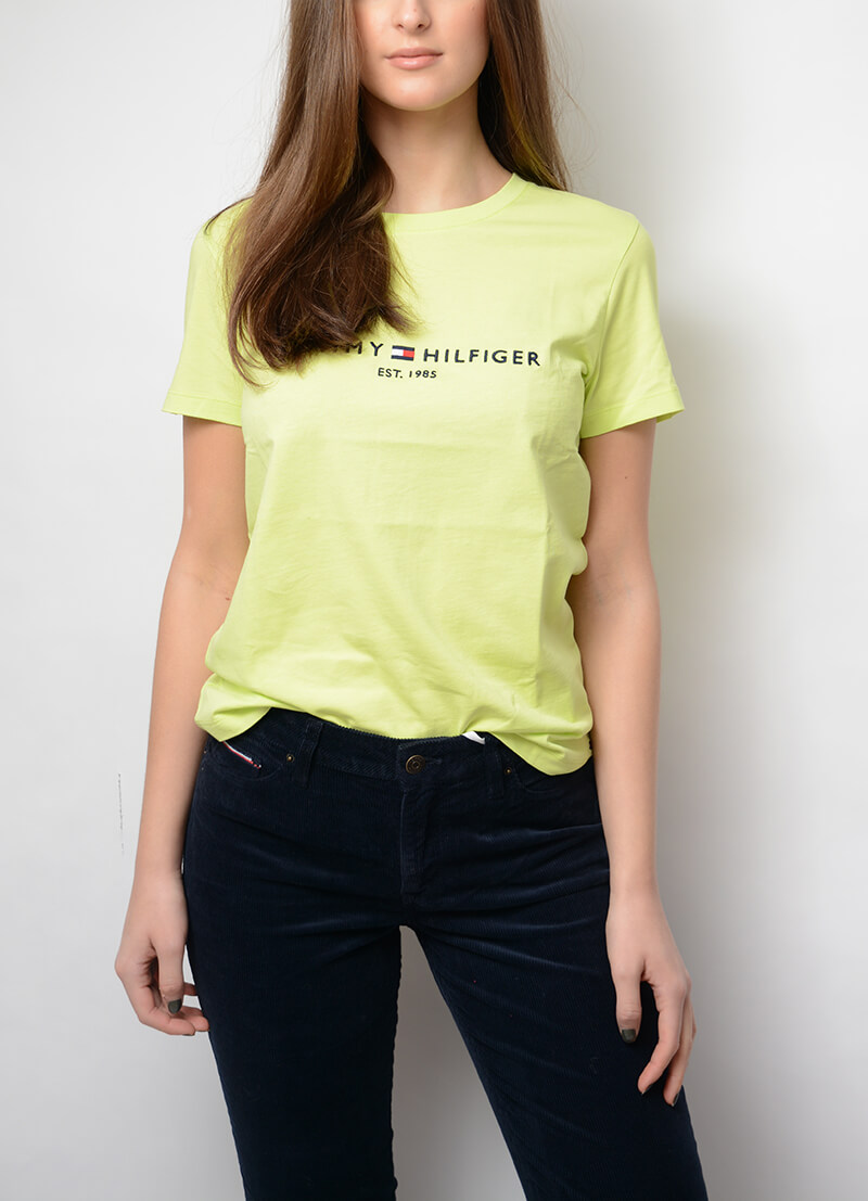 womens yellow tommy hilfiger jumper