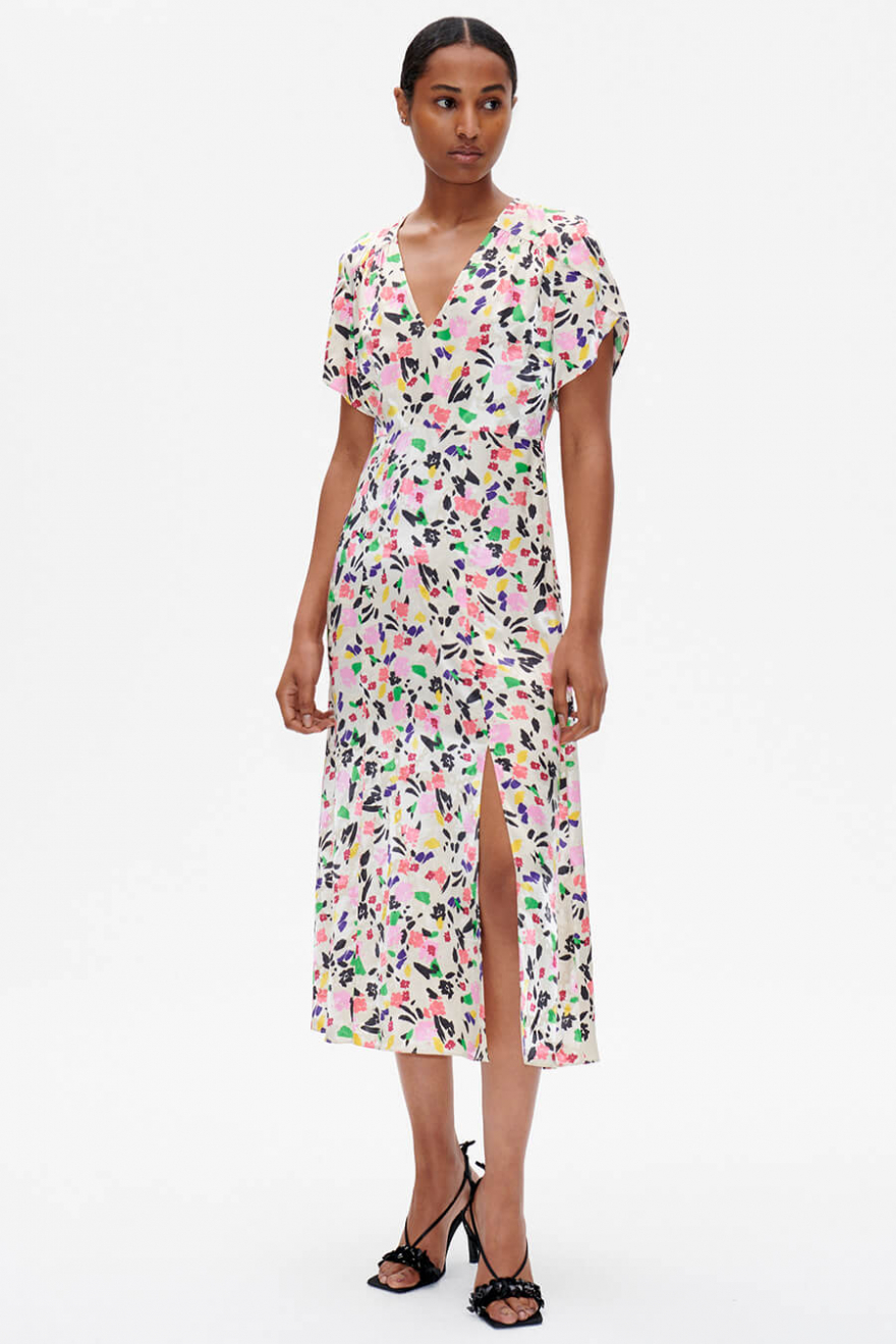 Elin floral outlet dress