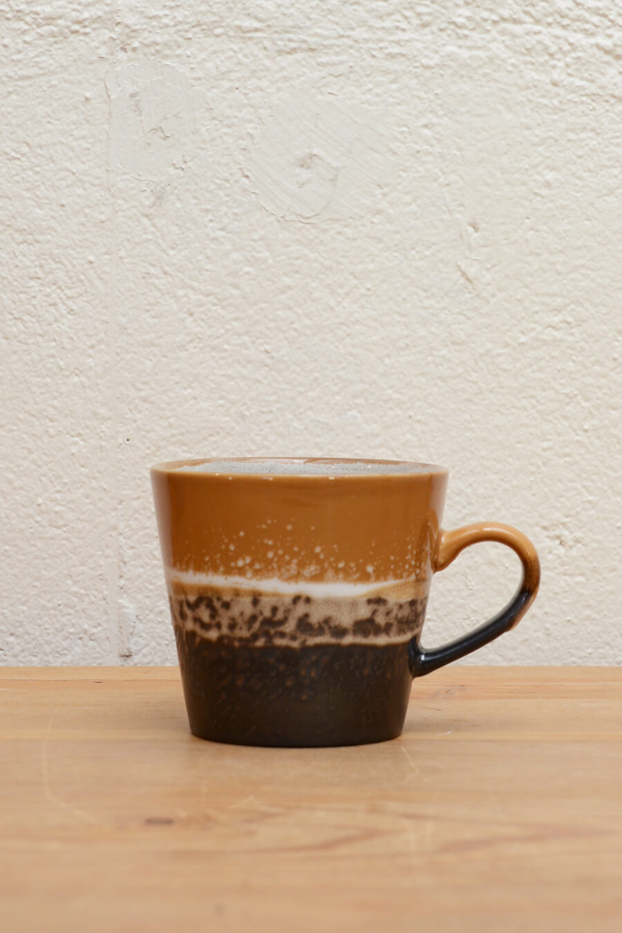 4 mugs cappuccino verve en céramique Vaisselle 70's - HKliving