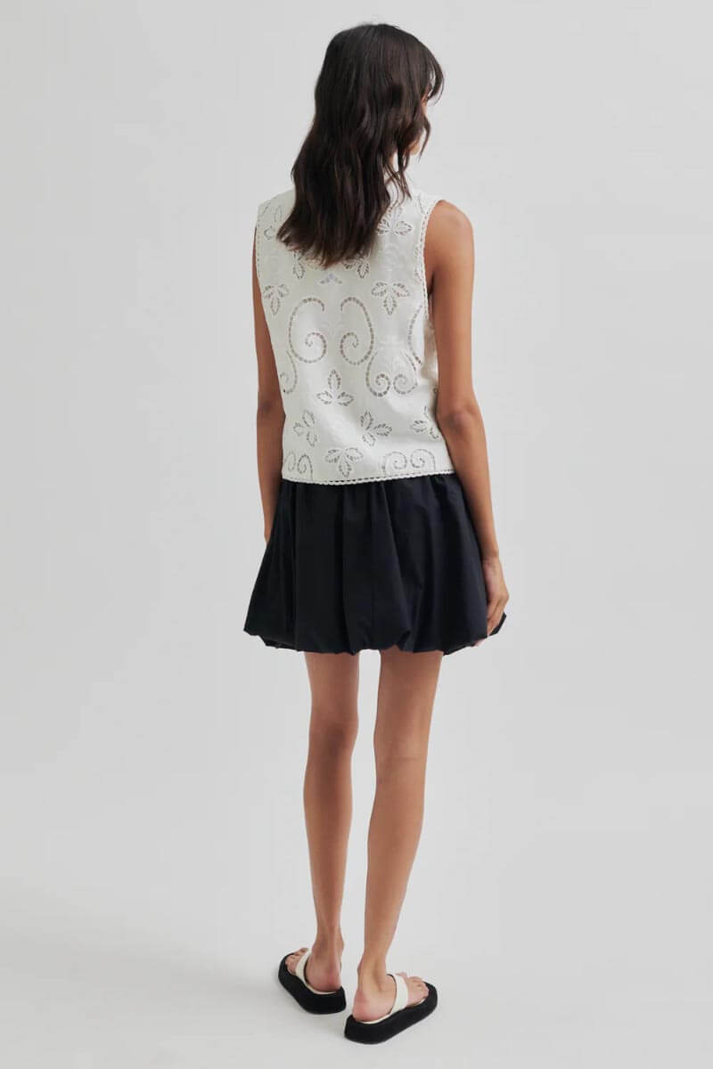 andmary Nini balloon skirt／black andmary Nini balloon skirt black s サイズ