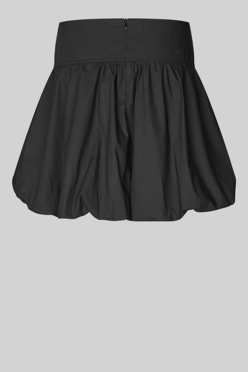 SECOND FEMALE | Nulana Mini Balloon Skirt, Black | Skirts