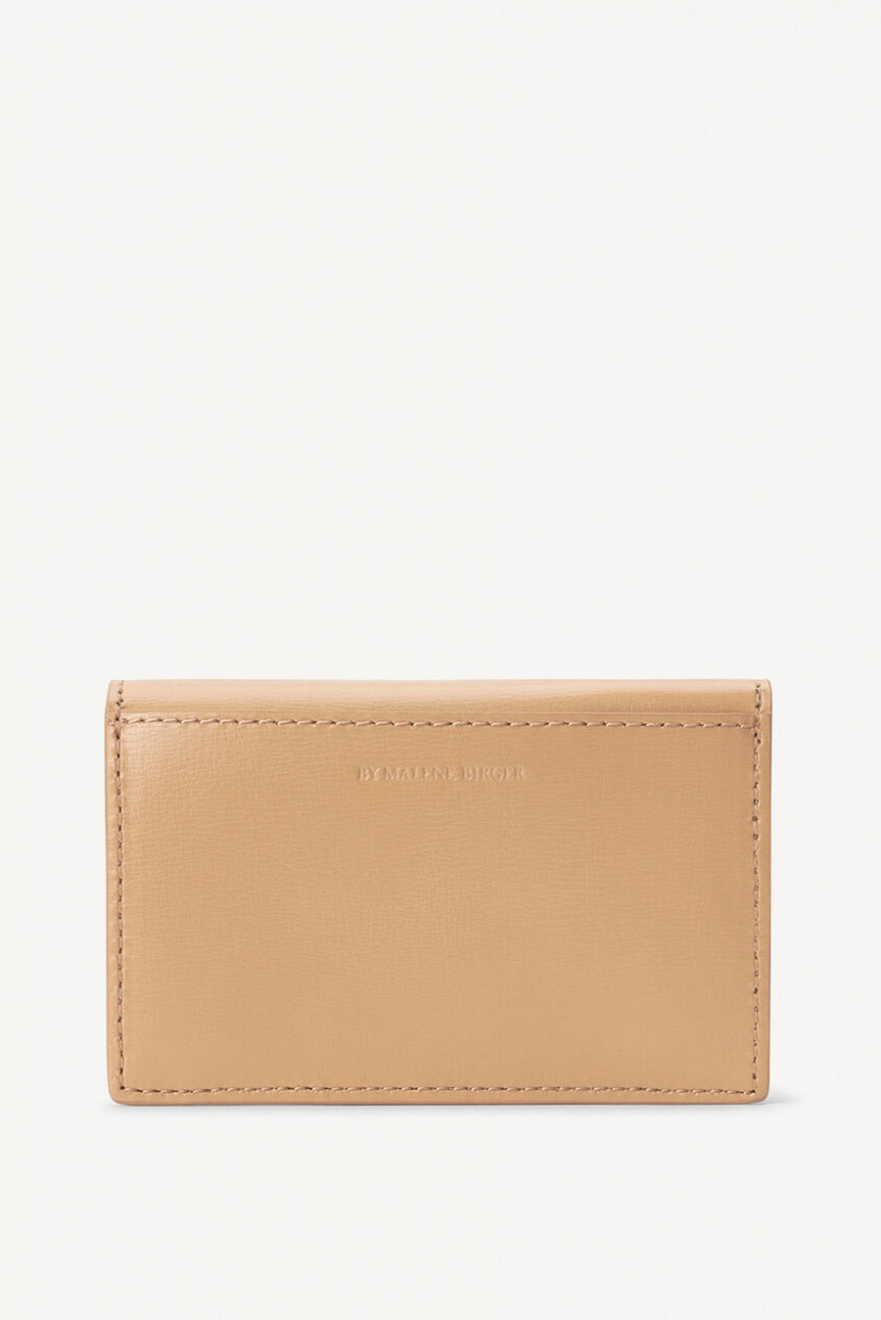 BY MALENE BIRGER Aya Leather Wallet Sand Bags For her