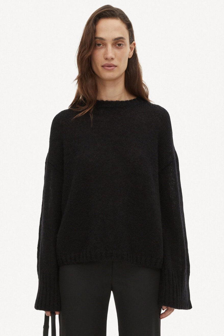 BY MALENE BIRGER Cierra Sweater Black Sweaters cardigans